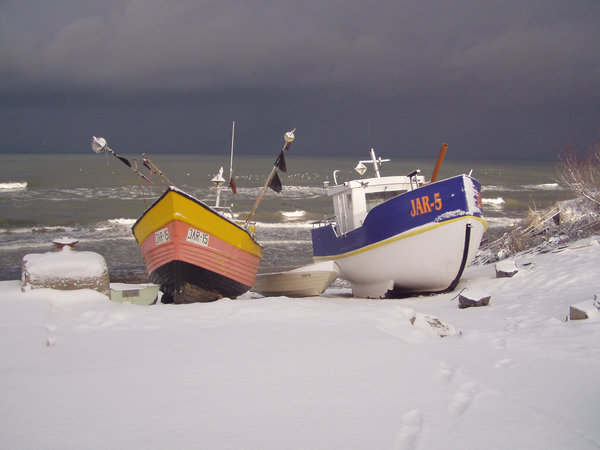 Ustka en invierno — foto 3