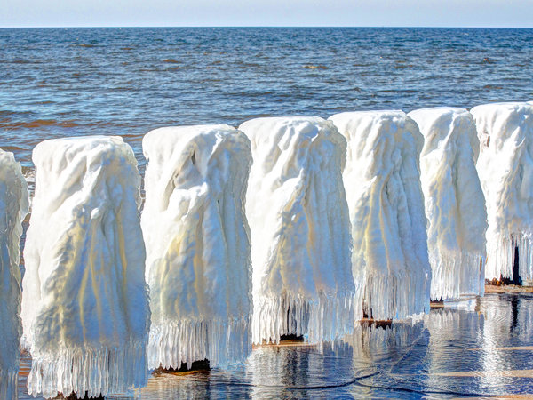 Ustka en invierno — foto 20