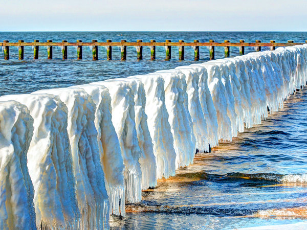 Ustka en invierno — foto 22